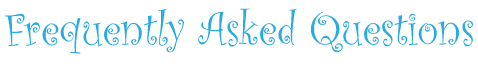 Frequently asked questions